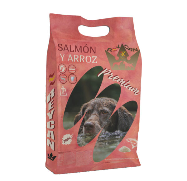 Pienso para perros Reycan Salmón y Arroz